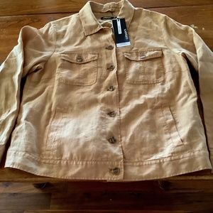 OLSEN pure linen jacket NWT size 40/US 10